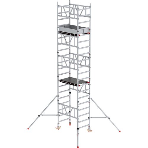 Altrex Hitro sestavljiv pomični oder MiTOWER Standard, ploščad Fiber-Deck®, DxŠ 1200 x 750 mm, delovna višina 6 m Cene
