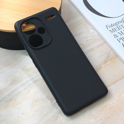 Teracell torbica giulietta za xiaomi redmi note 13 pro plus mat crna Slike