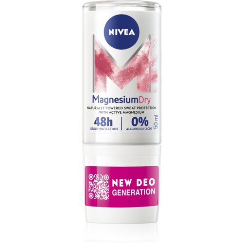 Nivea Magnesium Dry antiperspirant roll-on brez aluminija 50 ml za ženske Cene