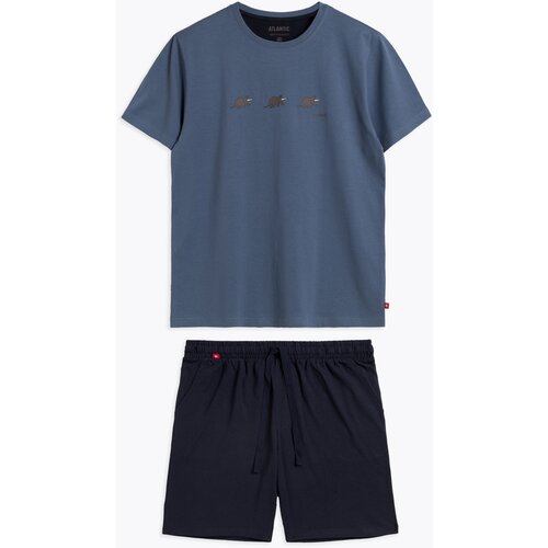 Atlantic Men&amp;#039;s pyjamas - light/dark blue Slike