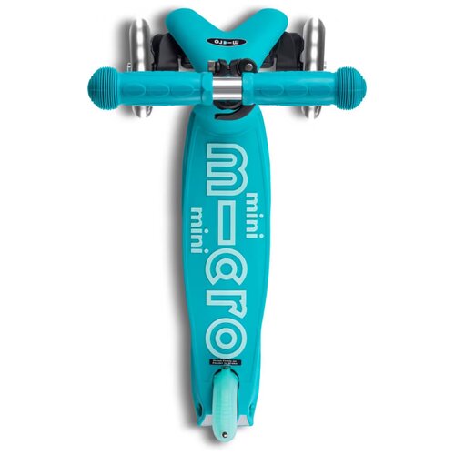 Micro Mini Deluxe LED sklopivi romobil, Aqua Slike