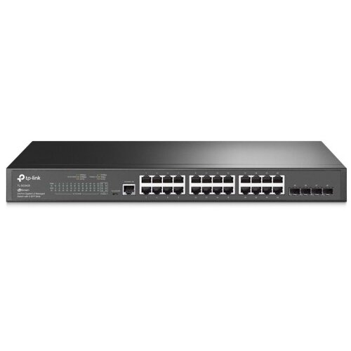 Tp-link JetStream TL-SG3428 28-port 24x Gigabit RJ45 4x Gigabit SFP L2 Managed mrežno stikalo switch Cene