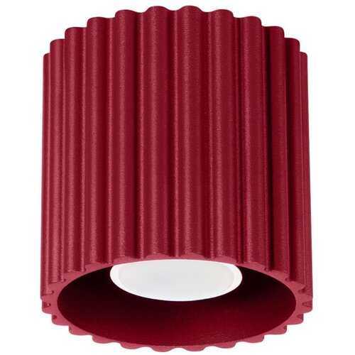 Sollux Lighting Sollux SL.1819 - Spot svetiljka AURA 1xGU10/10W/230V 10 cm crvena Slike