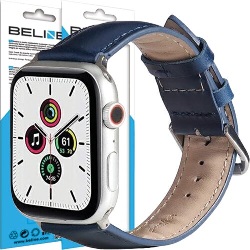 Beline apple ura usnjeni pa&scaron;ček 38/40/41MM modro usnje, (21969510) Cene