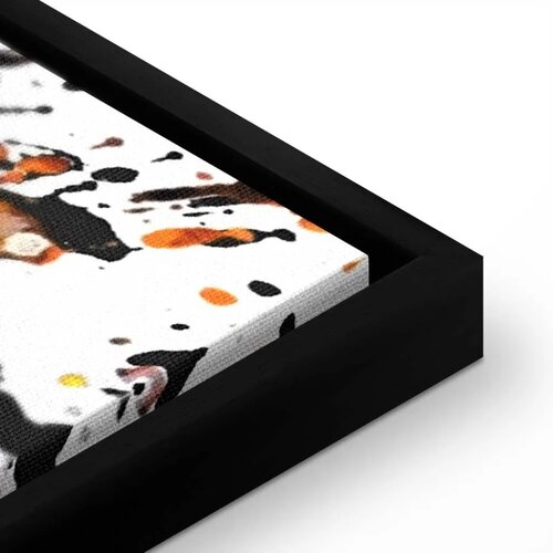  Slika - Kiss Explosion (1 Part) Wide 120x80 U crnom drvenom okviru Slike