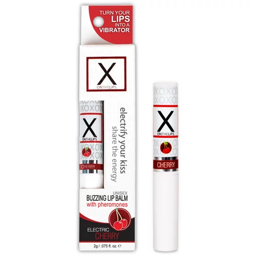 Sensuva Balzam za usne X On The Lips - Cherry, 2 g