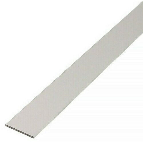 STABILIT Plosnati profil (D x Š: 2.000 x 60 mm, Debljina: 3 mm, Aluminij, Srebrne boje, Eloksirano) Cijene