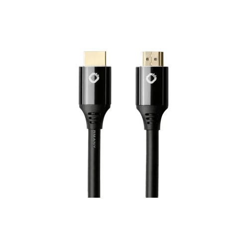 Oehlbach HDMI priključni kabel HDMI A utikač, HDMI A utikač 5.00 m crna D1C92496 Ultra HD (8K), pozlaćeni kontakti HDMI kabel