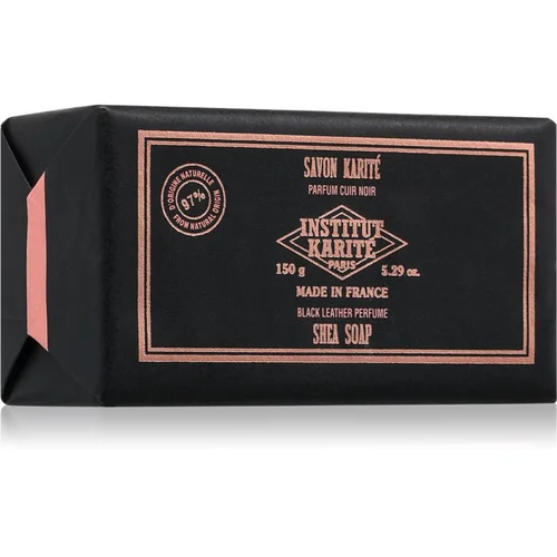 Institut Karité Paris Black Leather Shea Soap luksuzni sapun sa shea maslacem 150 g