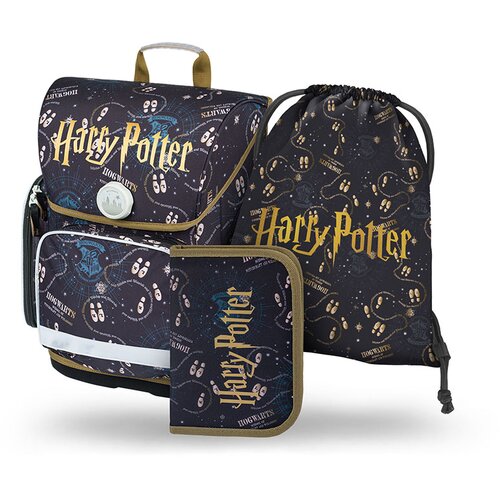 BAAGL Prvošolski set Ergo Harry Potter The Marauder&apos;s Map Fidlock (3-delni) Cene