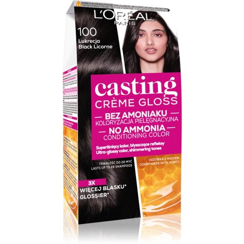 L&amp;acute;Or&amp;eacute;al Paris Casting Creme Gloss barva za lase odtenek 100 Lukrecja 1 kos Slike