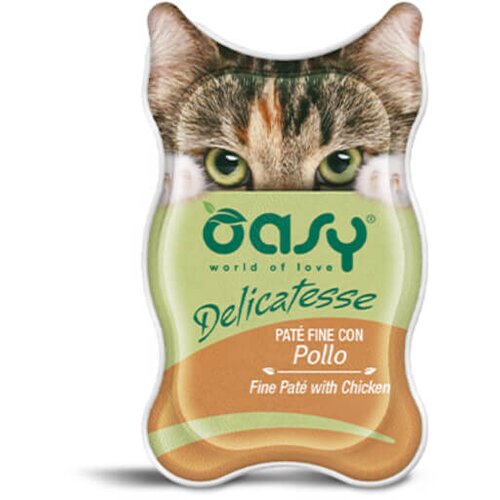 Oasy Delicatesse Adult pi&scaron;čanec, pat&eacute; v posodici - 85 g 85 g Cene