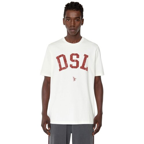 Diesel T-shirt - T-JUST-E35 T-SHIRT white Slike