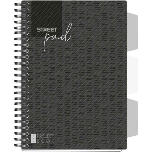 STREET Blok kolegij A5/D PAD BLACK 100L sa pregradama 67131 Cene