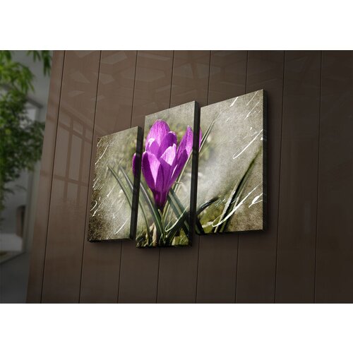 Wallity Set slika sa LED osvetljenjem 3PATİACT-3, 3 Dela Cene