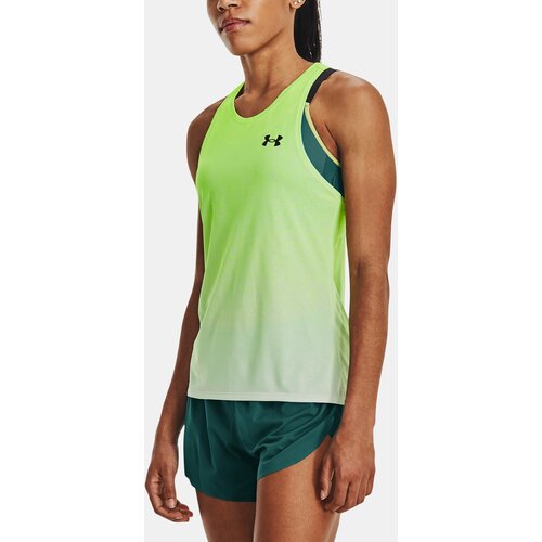 Under Armour Tank Top UA Rush Cicada Singlet-GRN - Women Slike