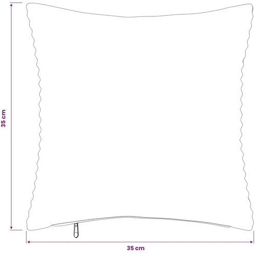  Presvlaka za jastuk 6 kom. HEERLEN Siva zelena 35 x 35 cm Kord - Svijetlo zelena siva 35 x 35 cm 6 Slike
