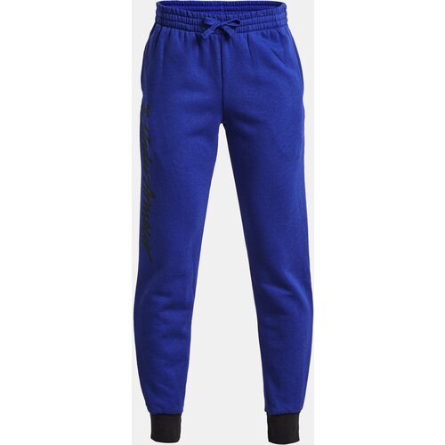 Under Armour Sweatpants UA Rival Fleece Script Jgrs-BLU - Boys Slike