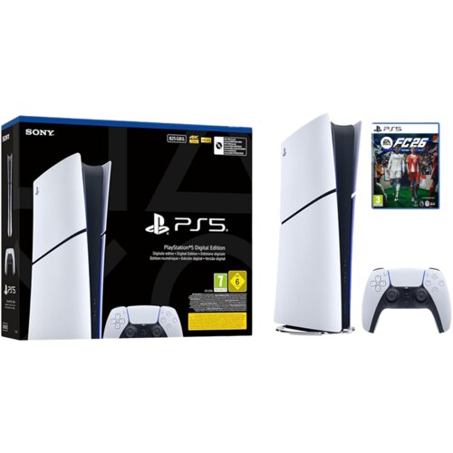 Sony PlayStation 5 SLIM E chassis + igra EA SPORTS FC 26 PS5 5000026910 Cijene