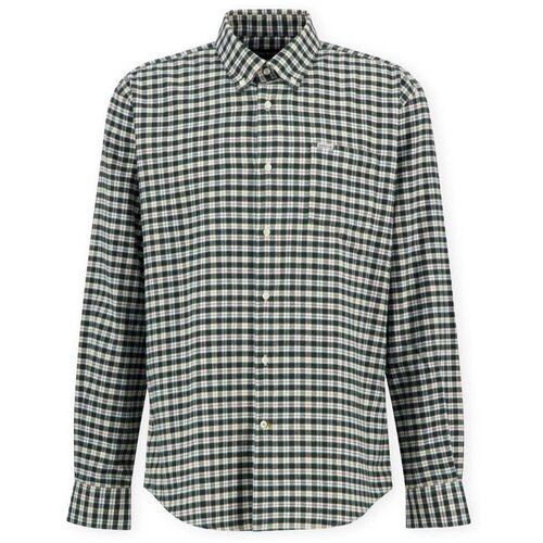 Barbour Srajce z dolgimi rokavi Colderham Shirt - Forest Zelena Cene