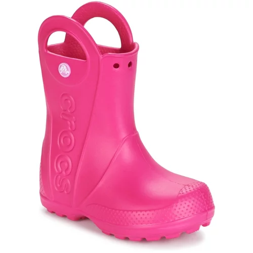 Crocs škornji za dež HANDLE IT RAIN BOOT Rožnata