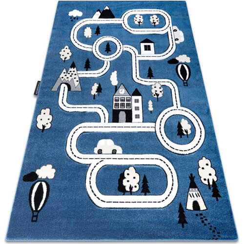 RugsX Preproge Preproga PETIT TOWN MESTO ULICE modra 160x220 cm Modra Cene