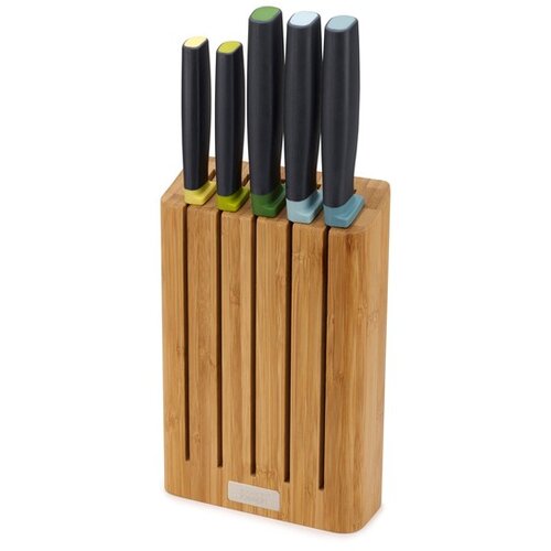 Shumee jj-set bambusovih blokov s 5 noži elevate, multi, (21398531) Cene