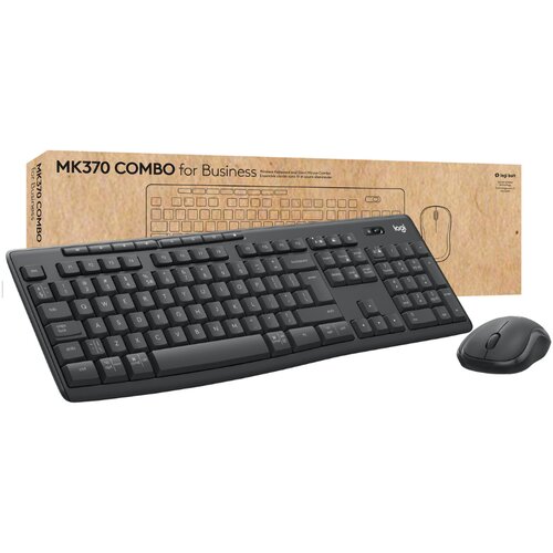 Logitech MK370 Business Bežični Set Tastature i Mi&amp;scaron;a Graphite Slike