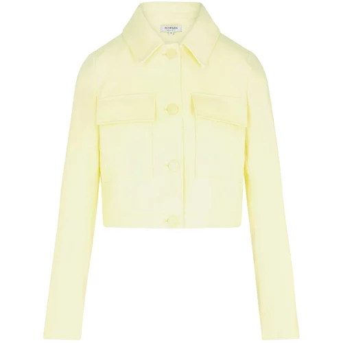 Morgan Prehodna jakna pastelno rumena