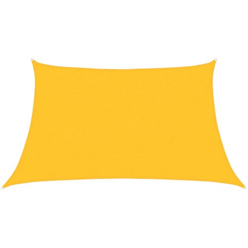  Jedro za za&amp;scaron;titu od sunca 160 g/m&amp;sup2; žuto 3/4 x 2 m HDPE Slike
