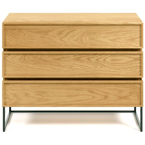 Kave Home Komoda v hrastovem dekorju v naravni barvi 100x78x42 cm Taiana &amp;ndash; Slike