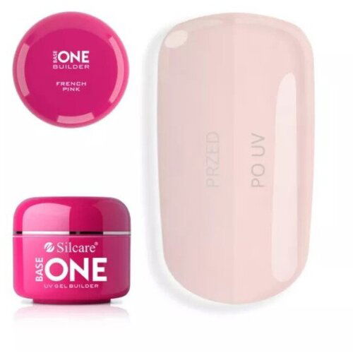 Silcare gel baza za nokte one french pink 15g Cene