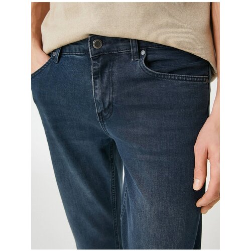 Koton 3sam40046nd Slim Men&amp;#039;s Jeans Indigo Stone Slike