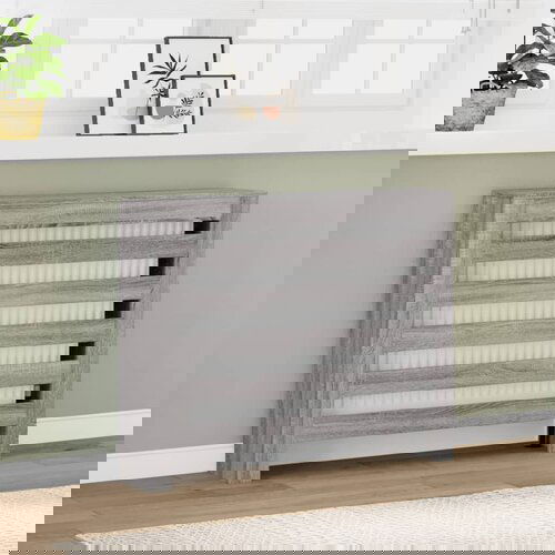 vidaXL Pokrov za radijator hrasta sonome 104x20x82cm konstruirano drvo Cijene