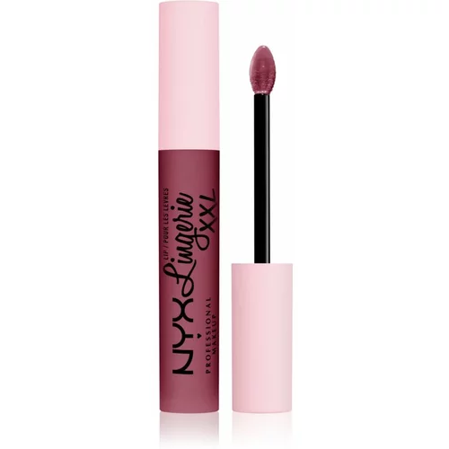 NYX Professional Makeup Lip Lingerie XXL tekoča šminka z mat učinkom odtenek Bust ed 4 ml