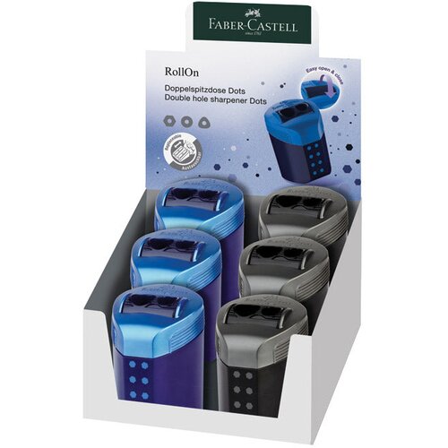  &amp;Scaron;ILJILO PVC S PVC KUTIJOM 2RUPE ROLLON DOTS FABER CASTELL 183910 SORTIRANO Slike