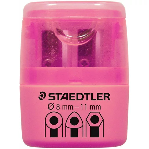 Staedtler Šilček PVC, dvojni, neon pink