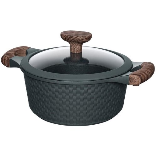 Resto Kitchenware Ran 2.4 L Round Black, Wood Cijene