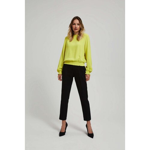Marisse Crease Trousers With 7/8 Legs, Black Slike