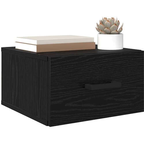  Noćni ormar Crni hrast 35 x 35 x 20 cm Konstruirano drvo Slike