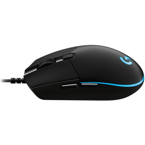 Logitech Igralna miška G PRO HERO - senzor RGB, USB, črna Cene
