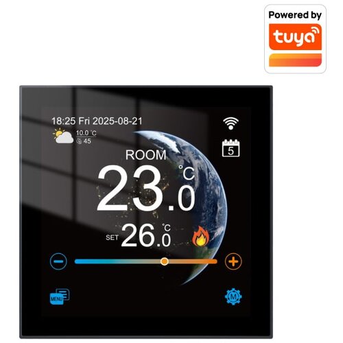 Tuya smart žični ugradni wi-fi termostat za podno grejanje Slike