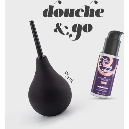 Crushious DOUCHE & GO ANAL DOUCHE 90ML WITH ANAL LUBRICANT 50ML