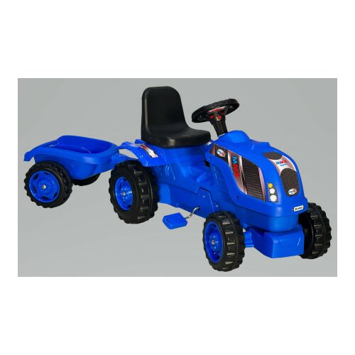 Micromax globo traktor MMX plus sa prikolicom plavi ( 010299 ) Slike