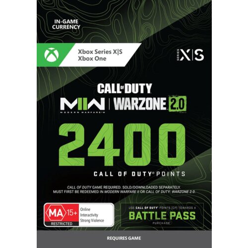  2,400 Modern Warfare II or Call of Duty: Warzone 2.0 Points XBOX LIVE Key GLOBAL Cene