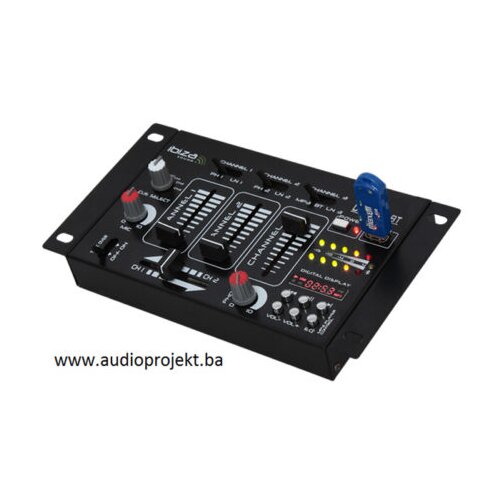  MIKSETA DJ21USB-BT, 7-INPUT / 4-CHANNEL, USB i BLUETOOTH IBIZA Slike