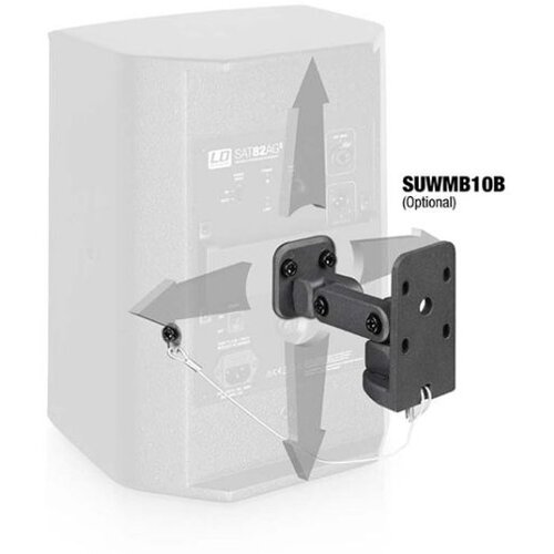Ld Systems SAT 62 A G2 Aktivni instalacijski nadgradni stenski zvočnik - - Audio-Kondric Slike
