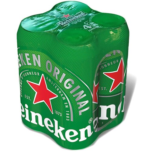 Heineken pivo svetlo limenka 4x0,5l Cene