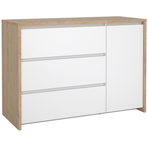 Tvilum Bela/v naravni barvi komoda v hrastovem dekorju 119x84x48 cm Next &amp;ndash; Slike