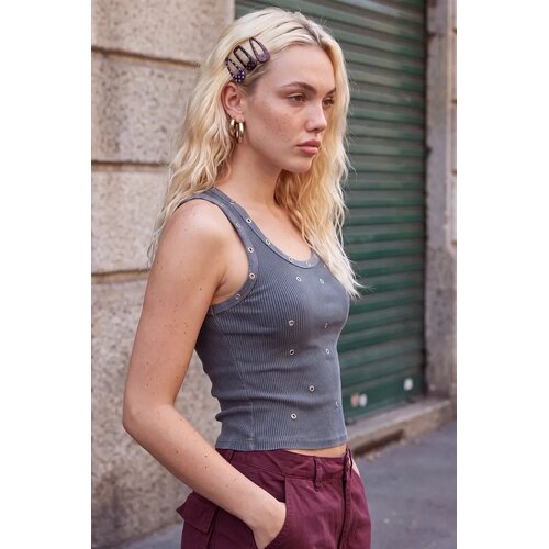 Trendyol ženski set top i donji deo model Twoaw26Au00009, mornarsko plava Cene